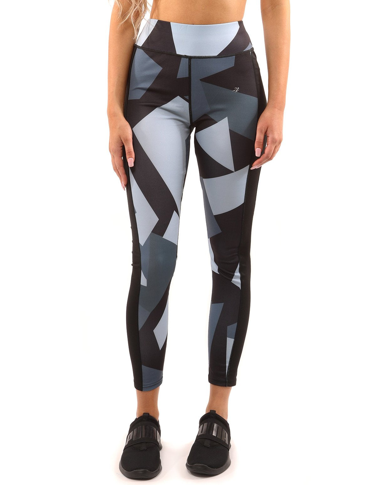 Legging pour femme - noir / gris - Virtual Store