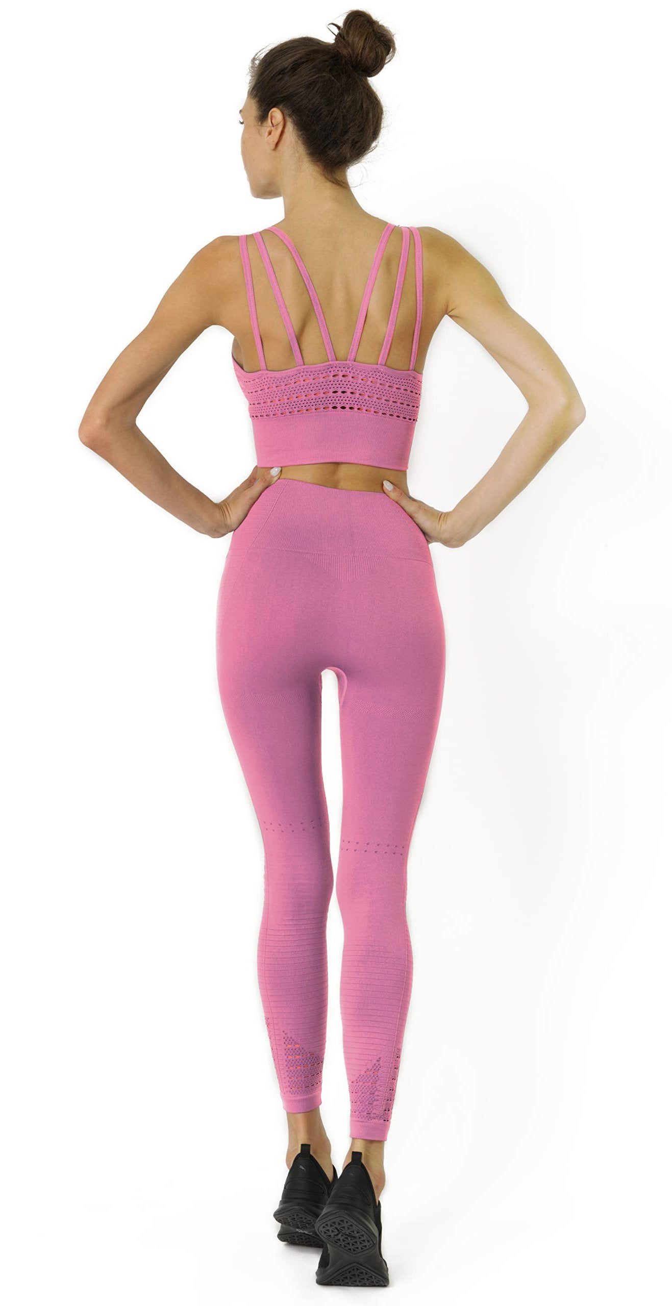 Mesh Seamless Set - Pink - Virtual Store