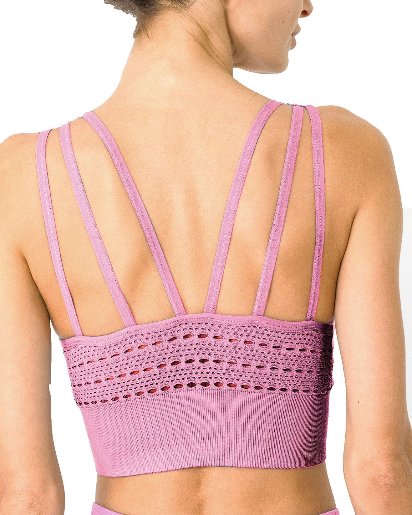 Mesh Seamless Set - Pink - Virtual Store