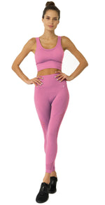 Mesh Seamless Set - Pink - Virtual Store