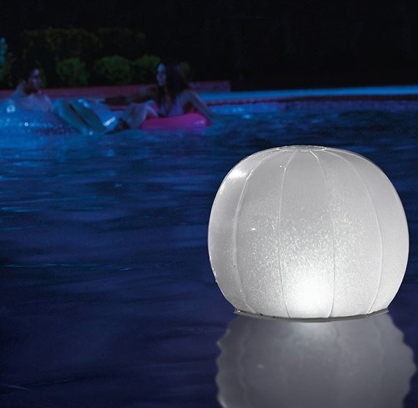 Globe LED gonflable pour piscine Intex - Virtual Store